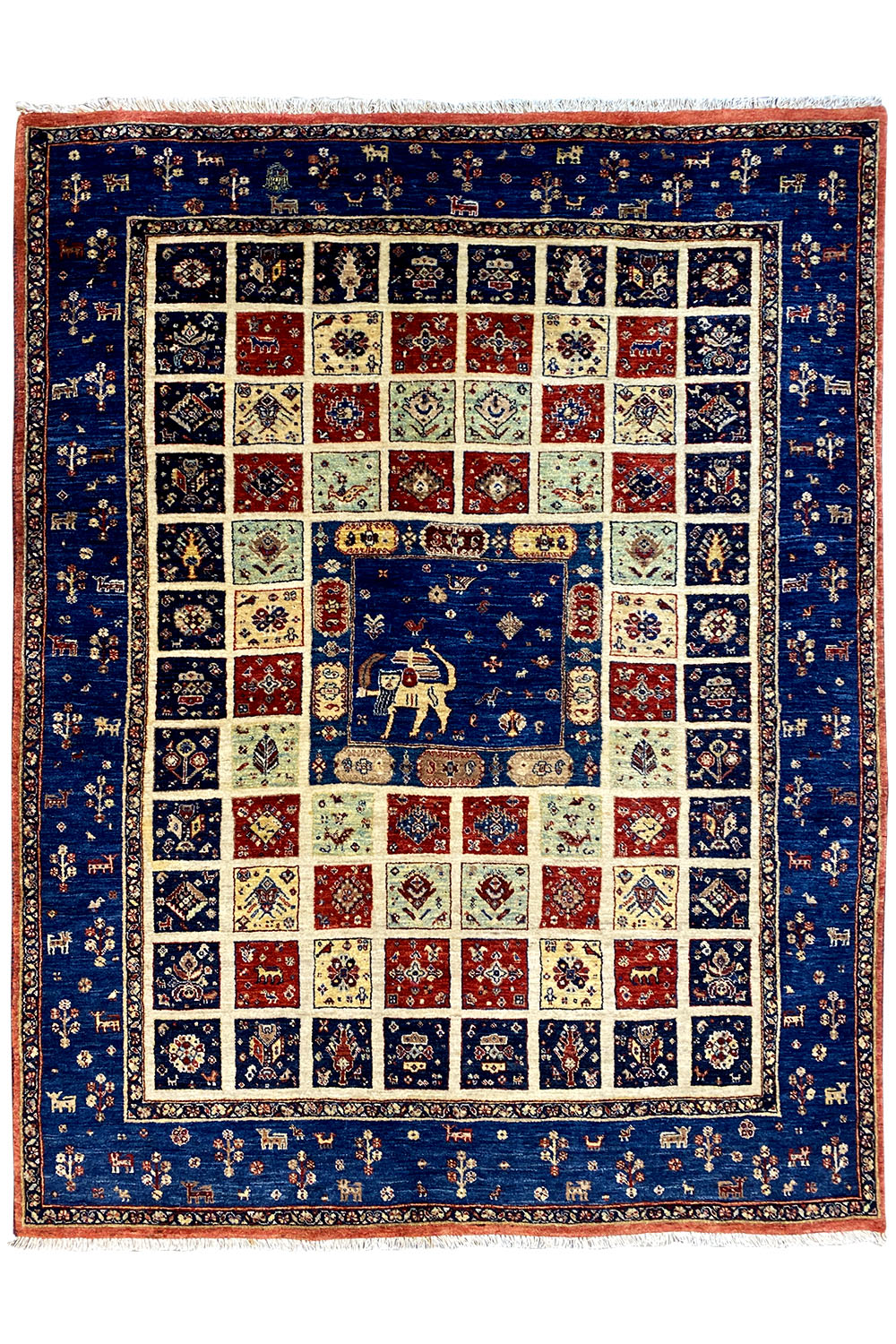 Qashqai Exklusiv 703486 - (204x152cm) - German Carpet Shop