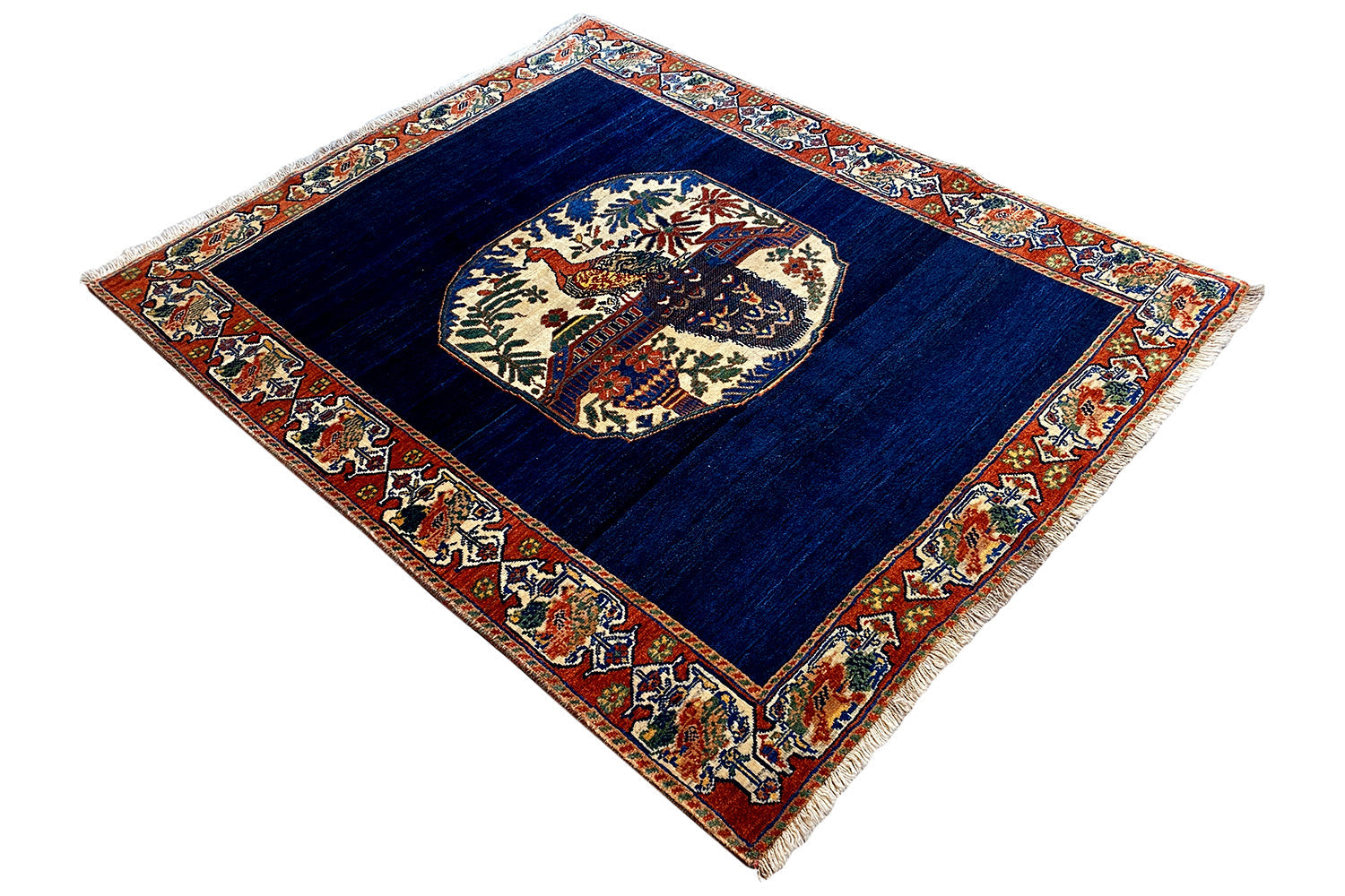 Qashqai Exklusiv (178x143cm) - German Carpet Shop