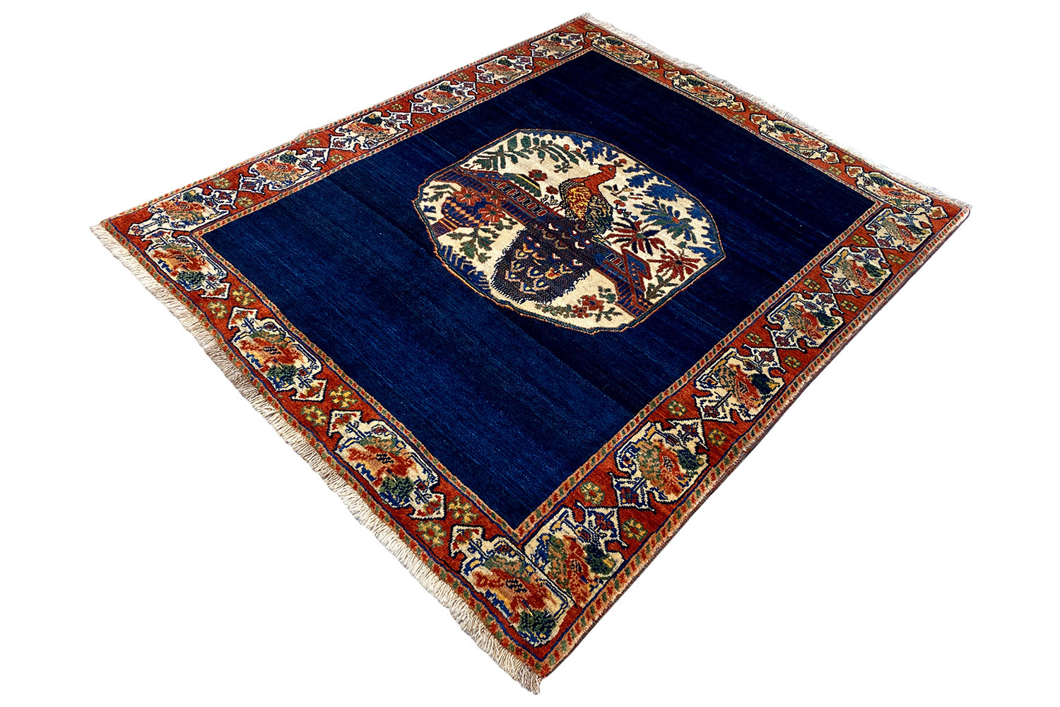 Qashqai Exklusiv (178x143cm) - German Carpet Shop
