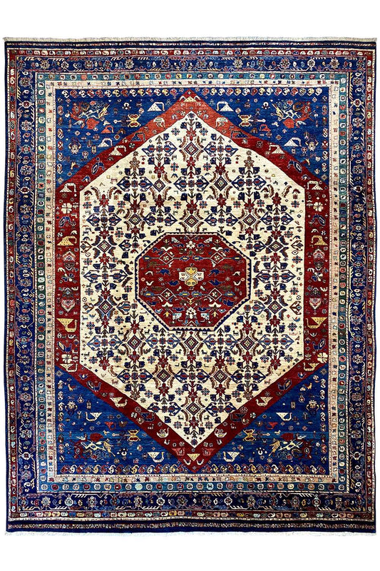  Qashqai Exklusiv (347x253cm) - Premium Qashqai Exklusiv from German Carpet Shop - Just €6990! Shop now at German Carpet Shop