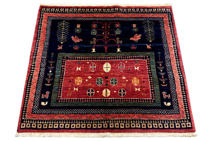  Qashqai Exklusiv 9300324 - (86x95 cm) - Premium Teppich from German Carpet Shop - Just €600! Shop now at German Carpet Shop