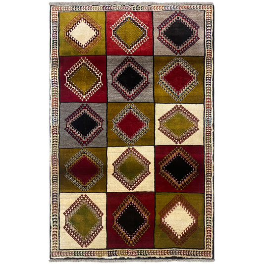 Shiraz Qashqai rug - 206x120 cm