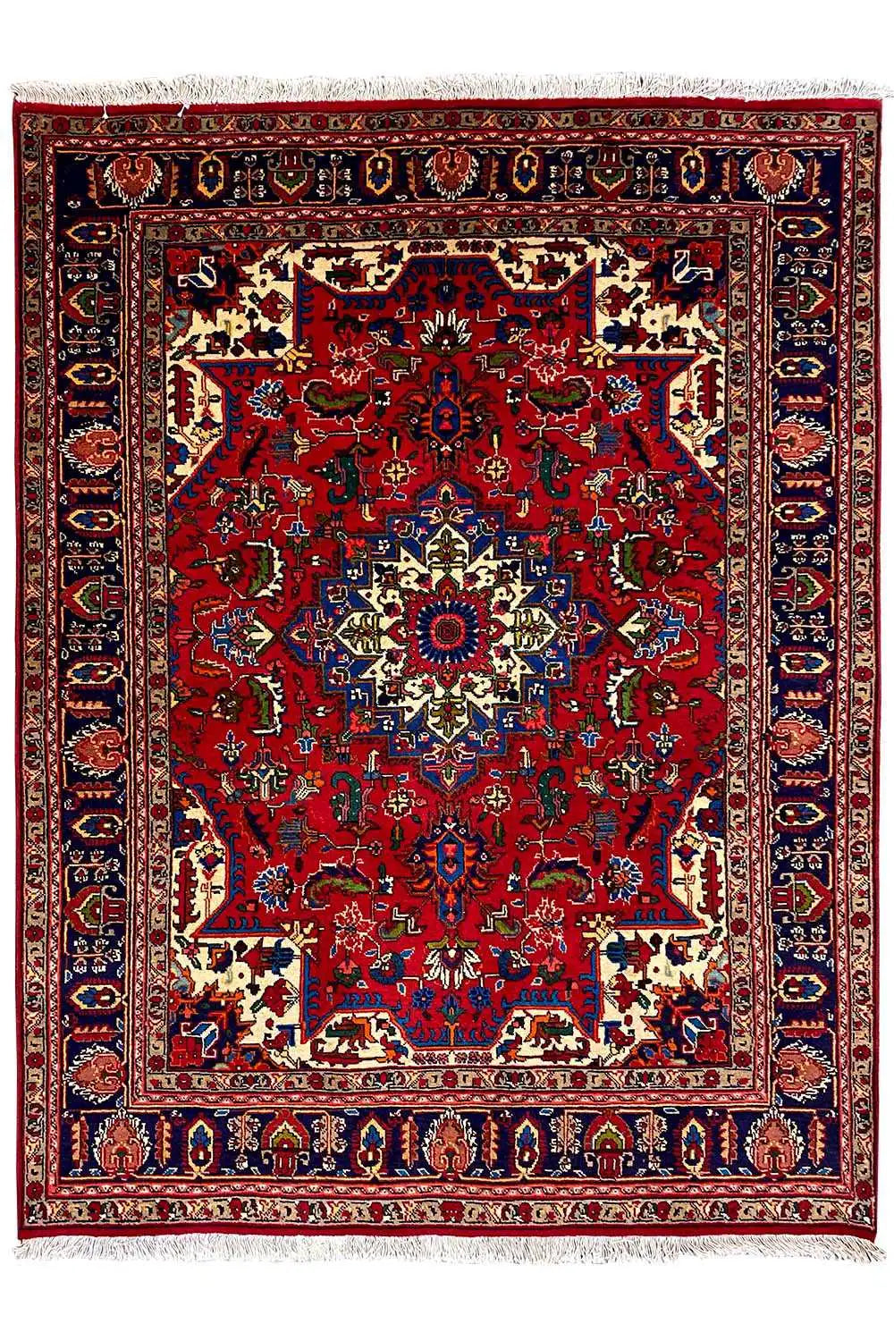  Täbriz Teppich - (210x156 cm) - Premium Teppich from German Carpet Shop - Just €580! Shop now at German Carpet Shop
