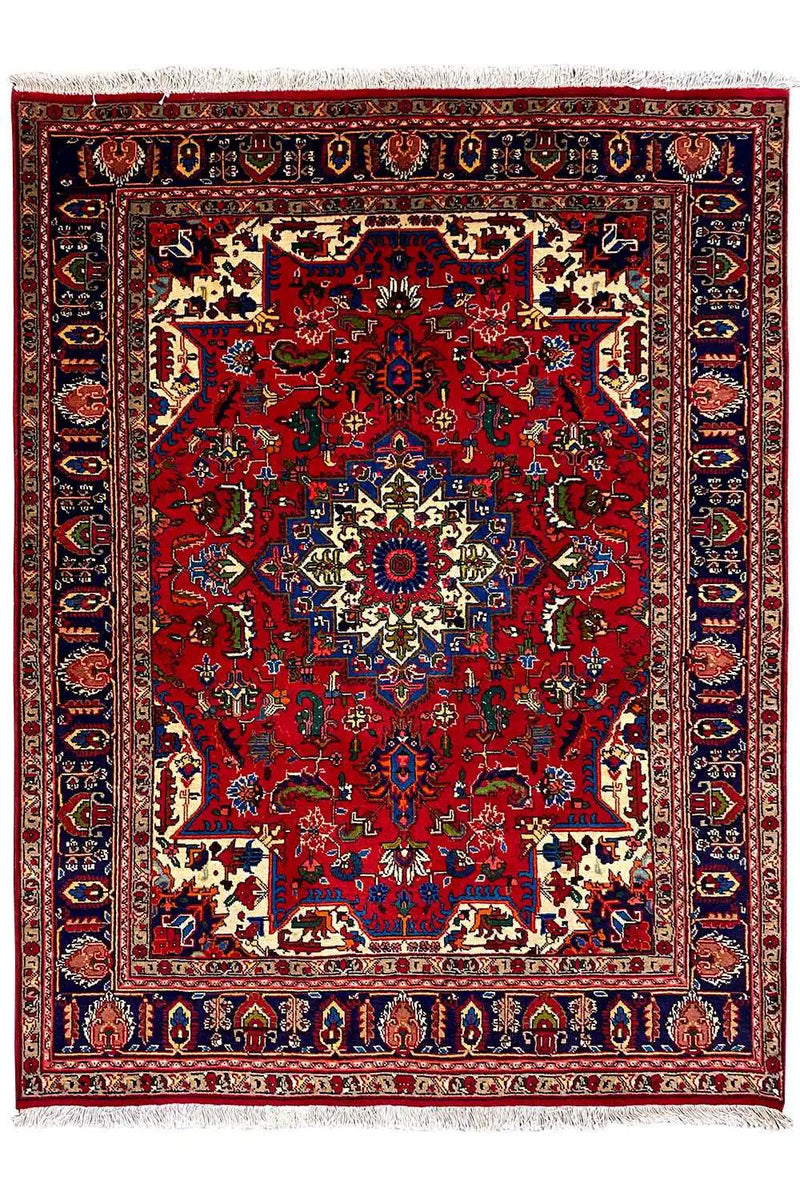 A beautiful rug in Red color