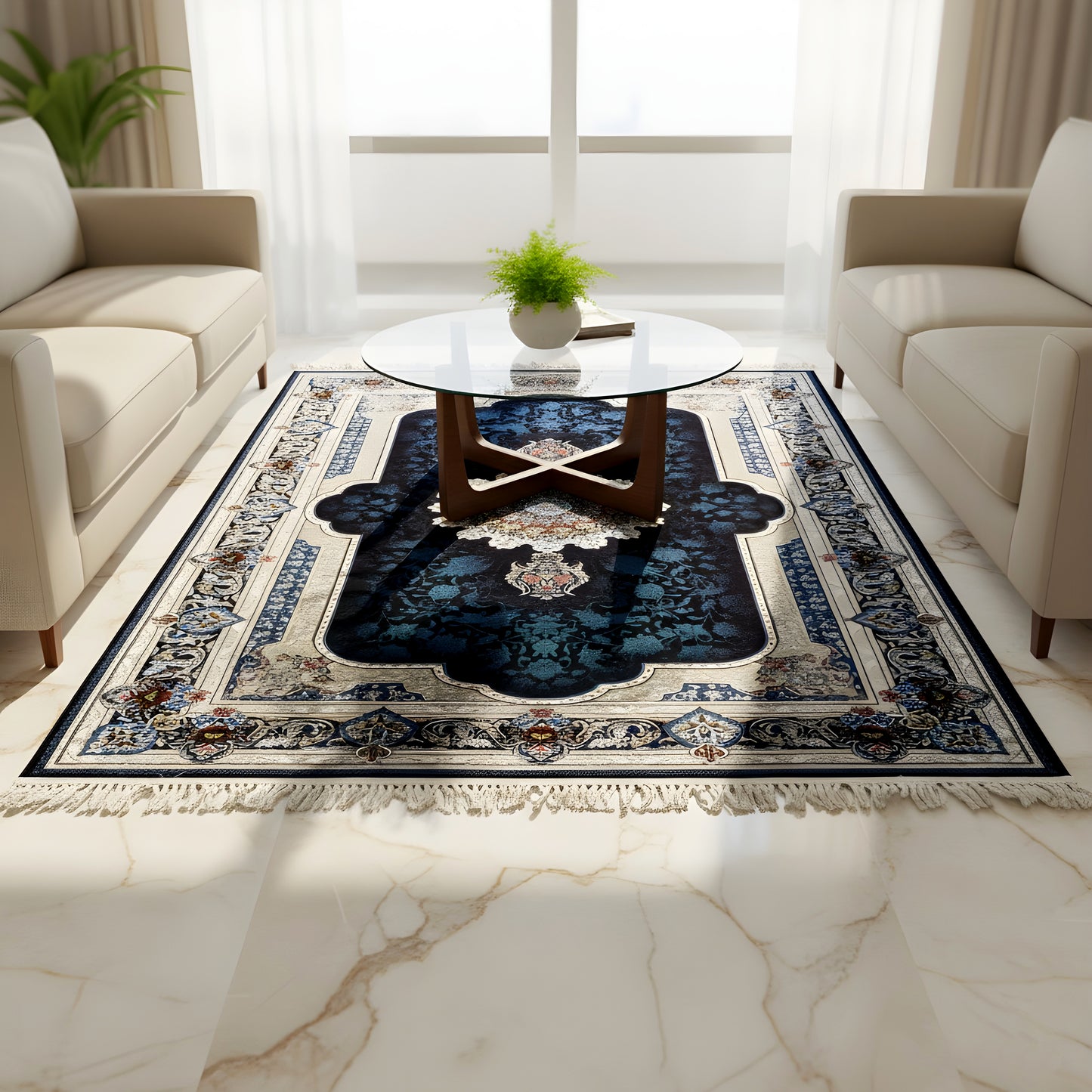 Sorur Marine Blue 170x240cm