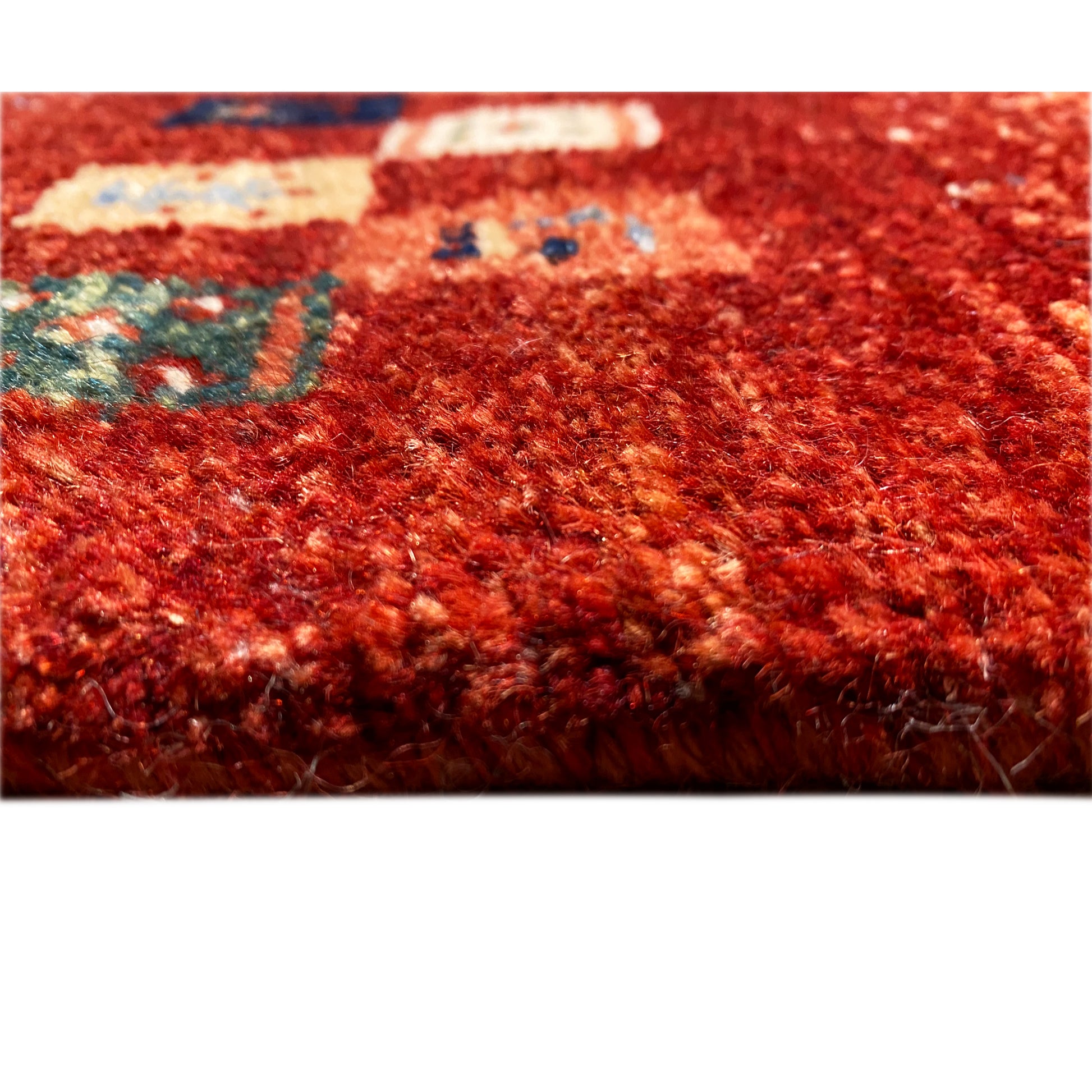 Persischer Gabbeh Teppich Rot

