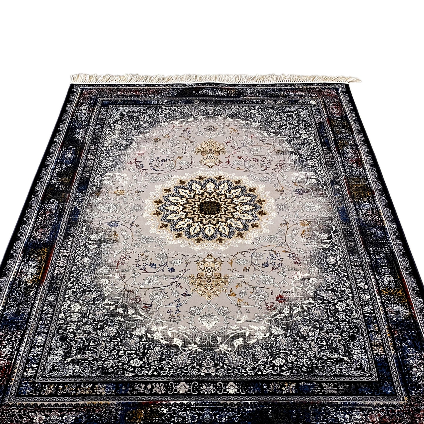 Eleganter Design-Teppich im Orient-Stil, maschinell gefertigt, 160x230cm, online kaufen