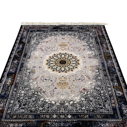Eleganter Design-Teppich im Orient-Stil, maschinell gefertigt, 160x230cm, online kaufen