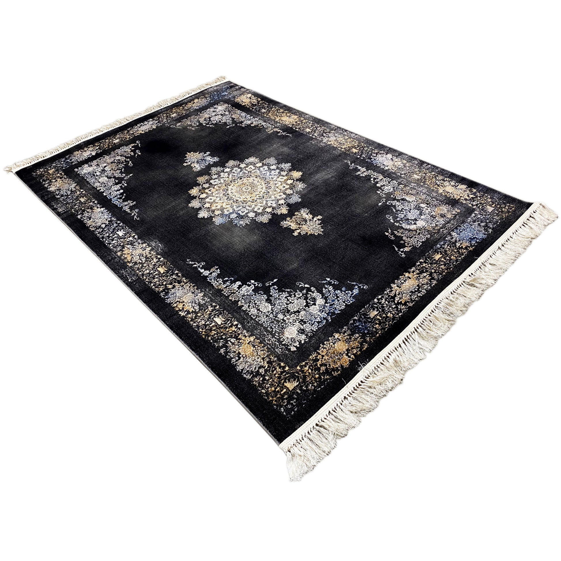 Robuster Polypropylen Florteppich Geometrisches Muster 160x230 fusselfrei Kinderzimmer.	