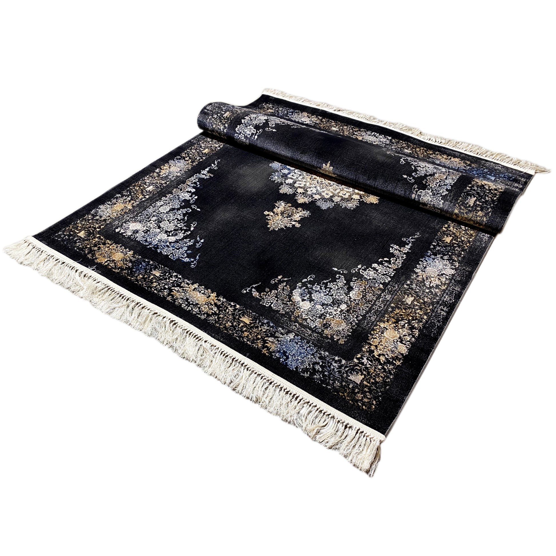 Rechteckiger, maschinell hergestellter Teppich 160x230 Modernes Dekor für Diele.	