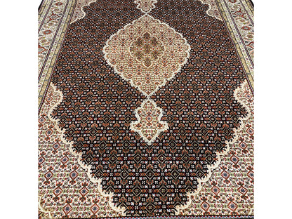 Indo Tabriz rug classic decor for elegant interiors