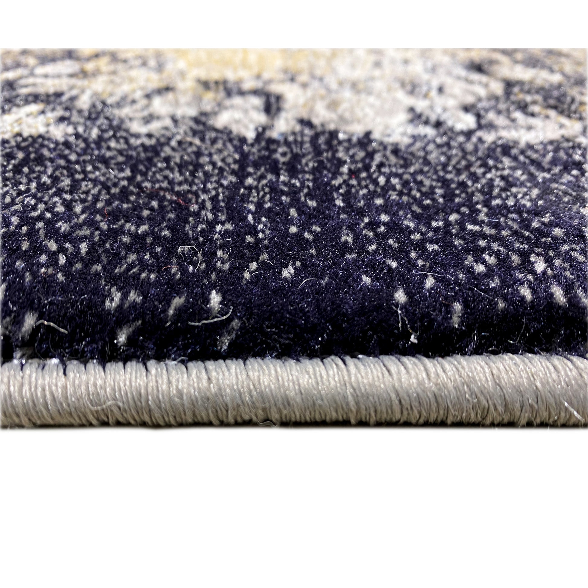 Polypropylen Teppich 160x230 Grau Meliert, hohe Qualität.	