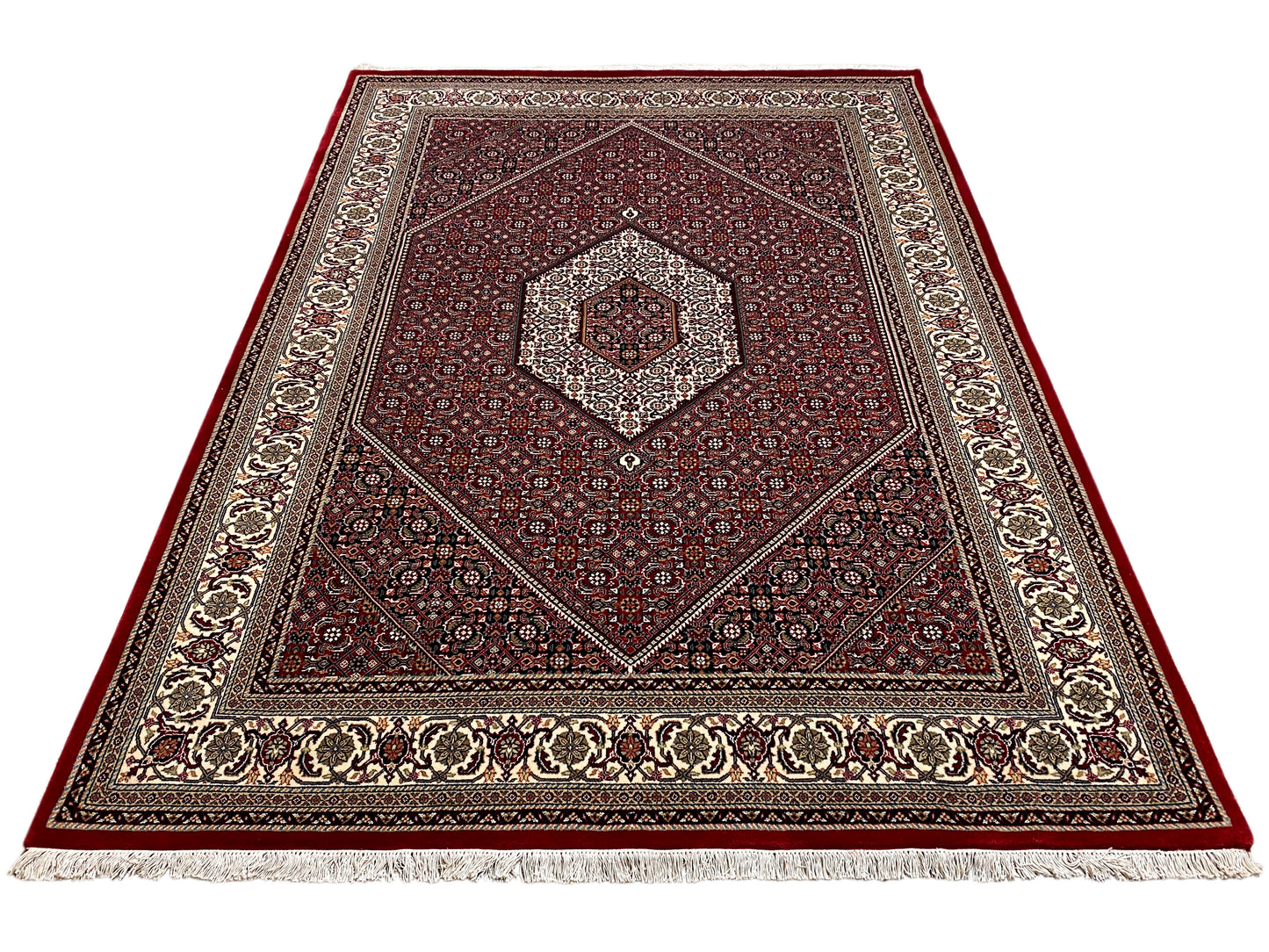 Hochwertiger Wollteppich Bidjar 244x170 cm mit Orient-Bordüre