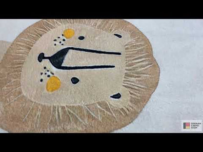 Children’s rug “Lion”, beige, 140x200 cm