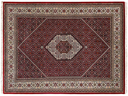 German Carpet Shop Bidjar Teppich rot handgeknüpft Wolle 244x170 cm