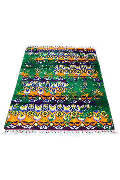  Sari Silk Teppich 189x120 cm - Premium Teppich from German Carpet Shop - Just €450! Shop now at German Carpet Shop