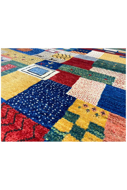  Gabbeh - 20404030662 (150x102 cm) - Premium Gabbeh from German Carpet Shop - Just €900! Shop now at German Carpet Shop