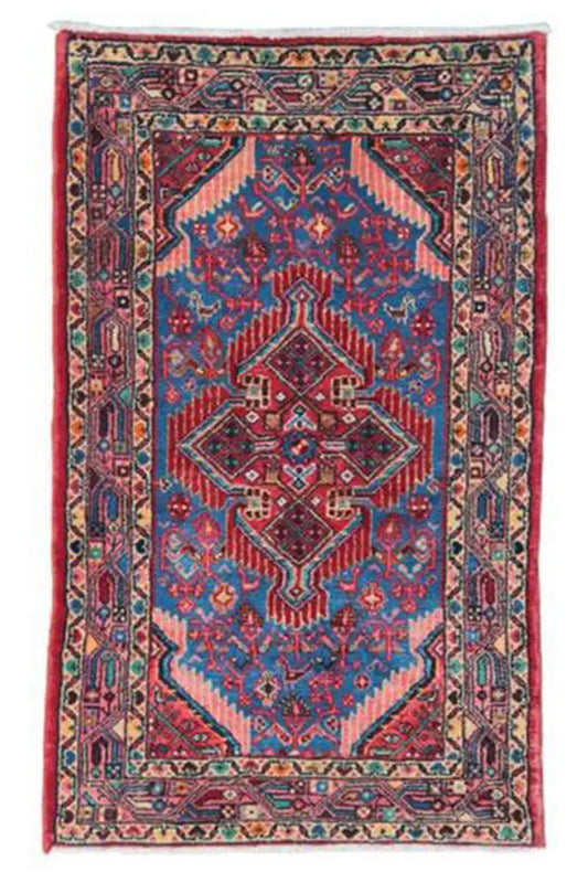  Hamadan - (132x77 cm) - Premium Teppich from German Carpet Shop - Just €250! Shop now at German Carpet Shop