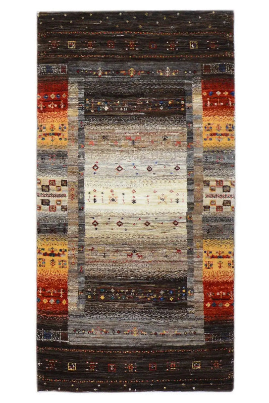  Gabbeh - (133x67 cm) - Premium Gabbeh from German Carpet Shop - Just €600! Shop now at German Carpet Shop