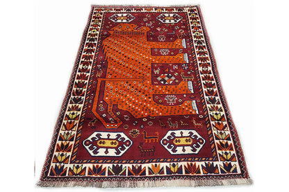 Löwen Gabbeh - 504297 - (198x115cm) - German Carpet Shop