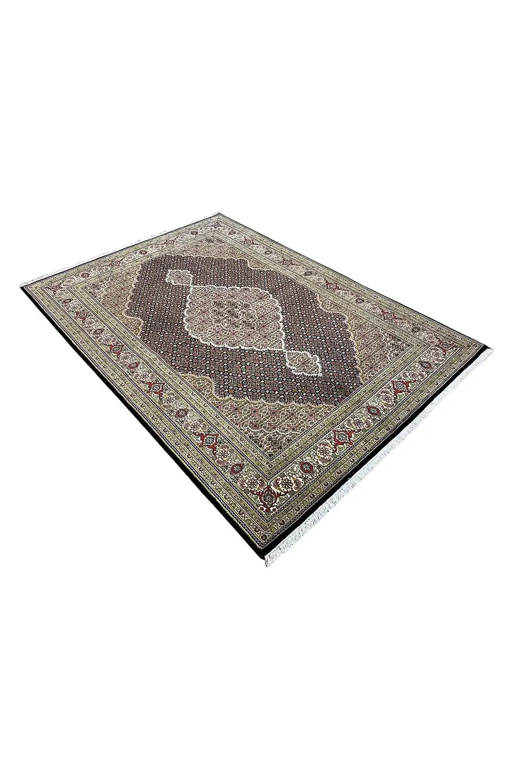  Indo Täbriz Teppich - 319385 (173x242 cm) - Premium Mahi from German Carpet Shop - Just €990! Shop now at German Carpet Shop