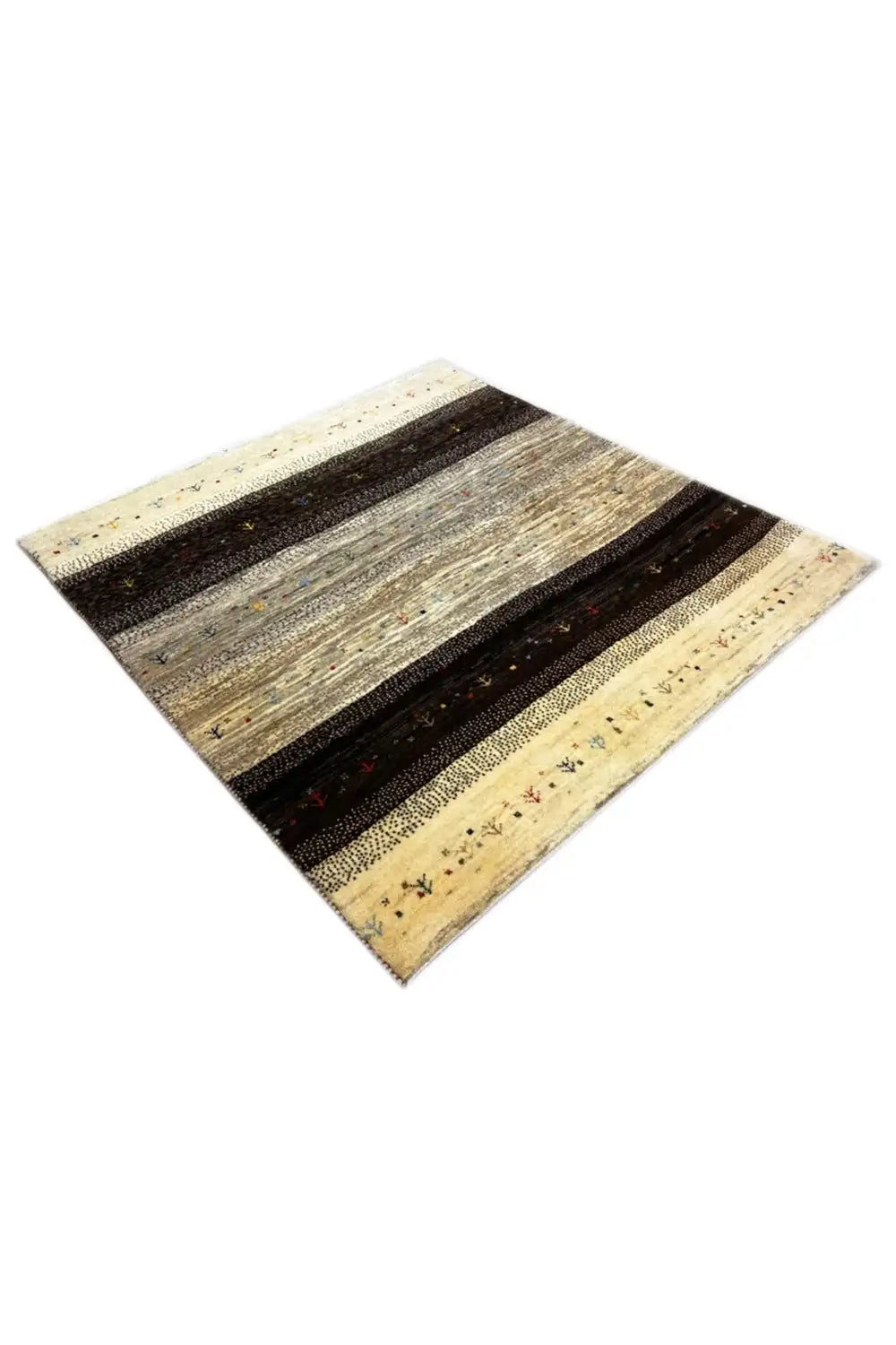  Gabbeh - (122x116 cm) - Premium Gabbeh from German Carpet Shop - Just €720! Shop now at German Carpet Shop