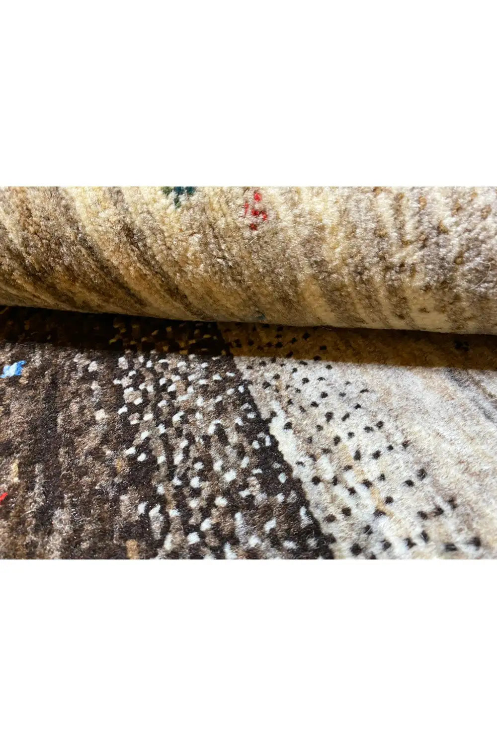 Gabbeh - (122x116 cm) - Premium Gabbeh from German Carpet Shop - Just €720! Shop now at German Carpet Shop