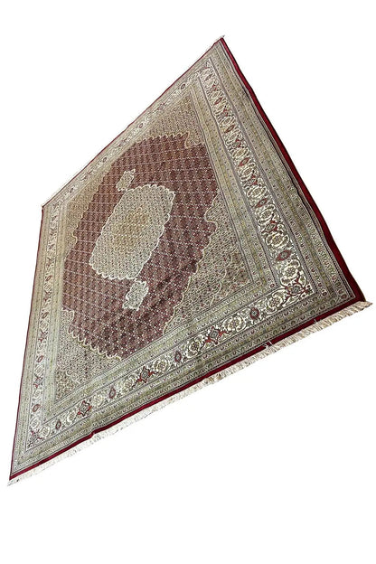  Indo Täbriz Teppich - 31445 (253x308cm) - Premium Mahi from German Carpet Shop - Just €1950! Shop now at German Carpet Shop