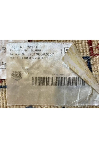  Gabbeh - (140x97 cm) - Premium Gabbeh from German Carpet Shop - Just €900! Shop now at German Carpet Shop