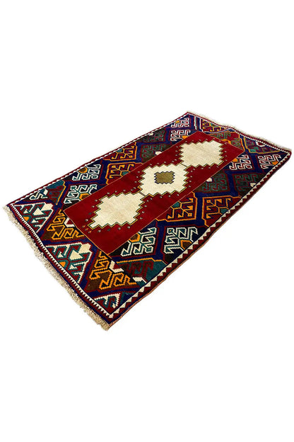  Löwen Gabbeh Teppich  -  3498955814 (179x106 cm) - Premium Löwen Gabbeh from German Carpet Shop - Just €500! Shop now at German Carpet Shop