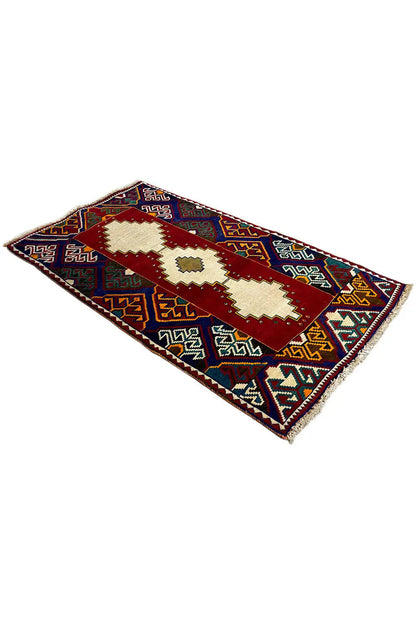  Löwen Gabbeh Teppich  -  3498955814 (179x106 cm) - Premium Löwen Gabbeh from German Carpet Shop - Just €500! Shop now at German Carpet Shop