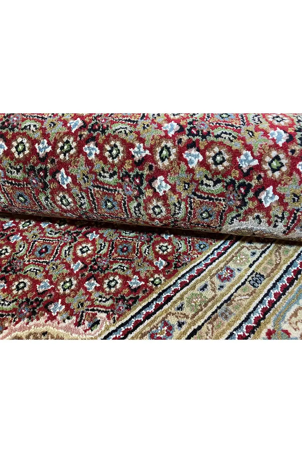  Indo Täbriz Teppich - 519389 (248x172 cm) - Premium Mahi from German Carpet Shop - Just €990! Shop now at German Carpet Shop