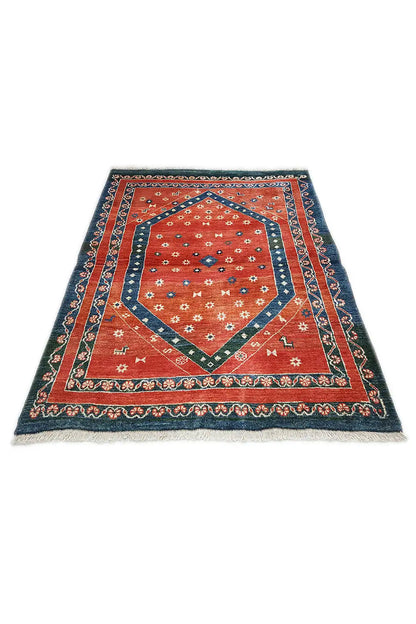  Yalameh Kooh Sabz Teppich - 6816 (150x111 cm) - Premium Teppich from German Carpet Shop - Just €419! Shop now at German Carpet Shop