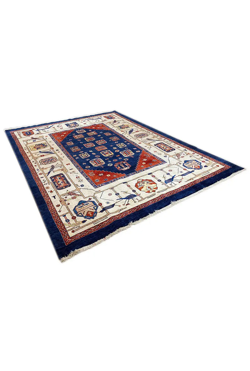 Qashqai Exklusiv Teppich - 700109 (341x251cm) - German Carpet Shop