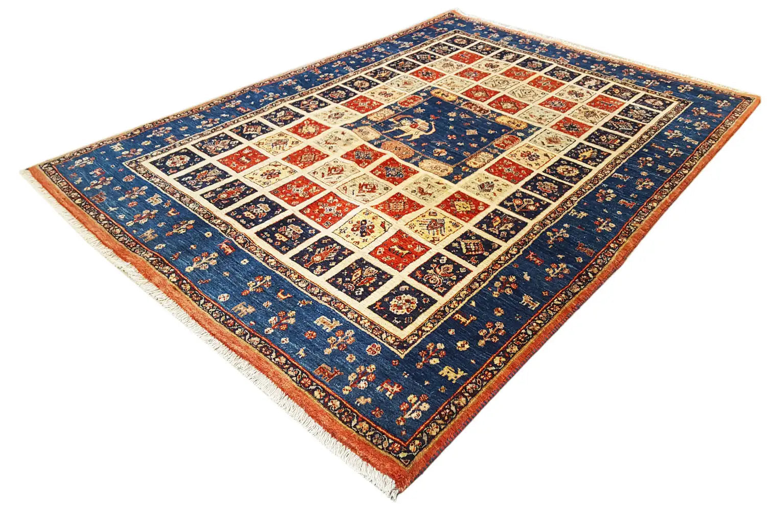 Qashqai Exklusiv 703486 - (204x152cm) - German Carpet Shop