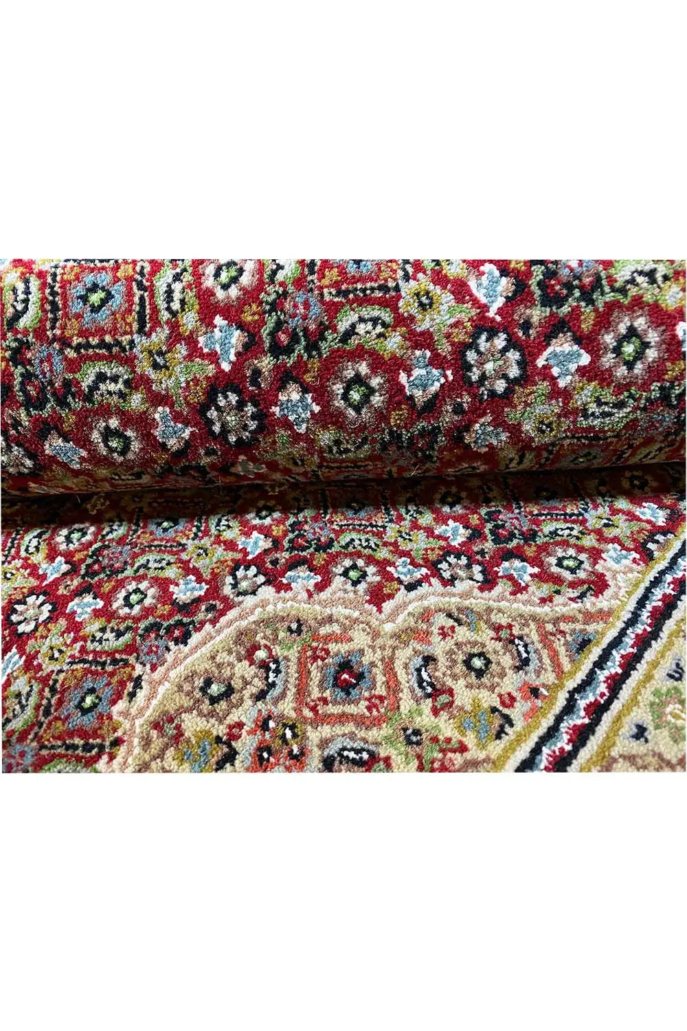  Indo Täbriz Teppich- 719393 (275x186 cm) - Premium Mahi from German Carpet Shop - Just €1299! Shop now at German Carpet Shop