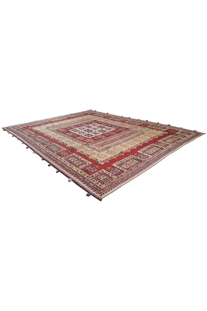 Soumakh Teppich - 803466 (334x250cm) - German Carpet Shop