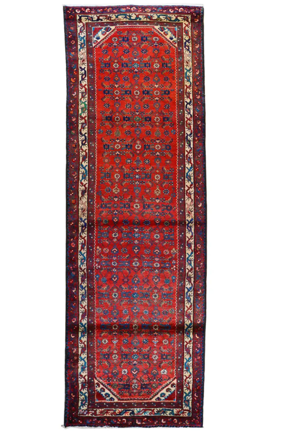  Hamadan - Läufer (306x98cm) - Premium Teppich from German Carpet Shop - Just €249! Shop now at German Carpet Shop