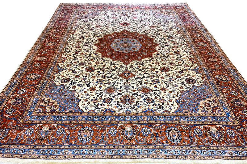 Täbriz Teppich - 8974953 (391x292cm) - German Carpet Shop