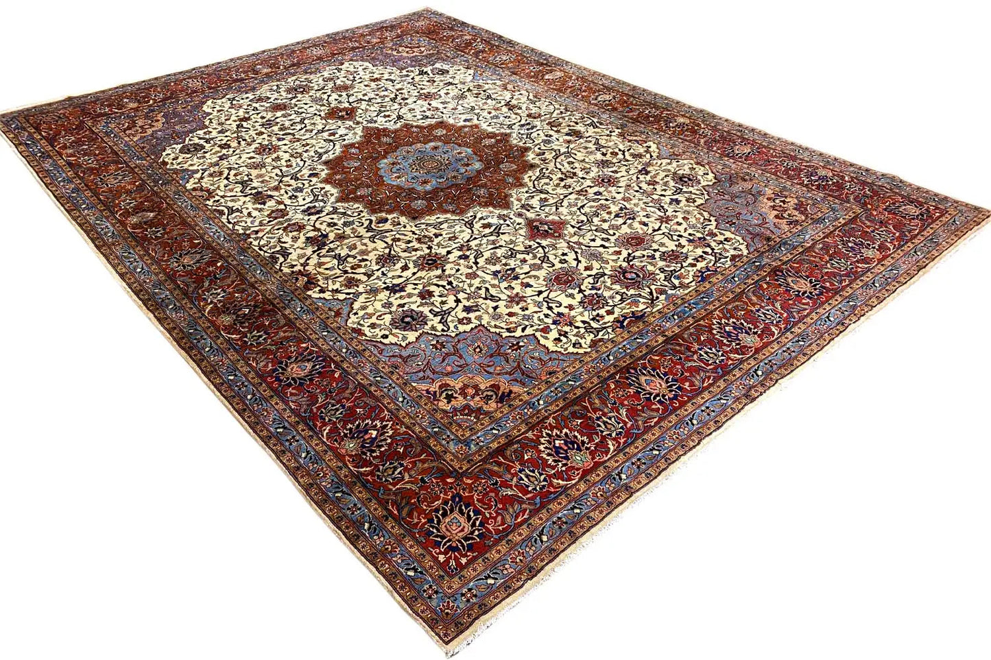 Täbriz Teppich - 8974953 (391x292cm) - German Carpet Shop