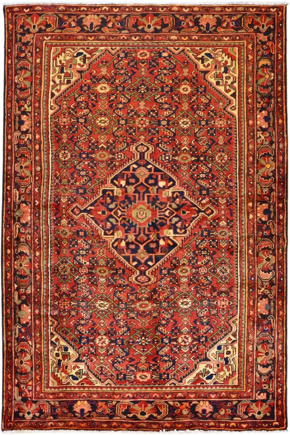  Hamadan Teppich - 8974977 (205x153cm) - Premium Teppich from German Carpet Shop - Just €490! Shop now at German Carpet Shop