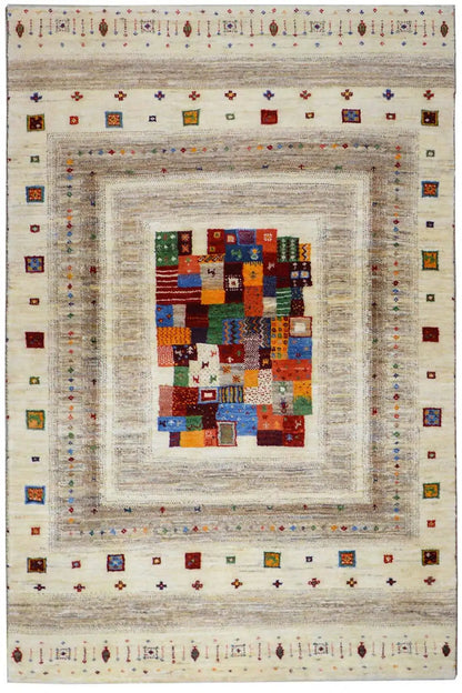  Gabbeh - (150x102 cm) - Premium Gabbeh from German Carpet Shop - Just €900! Shop now at German Carpet Shop