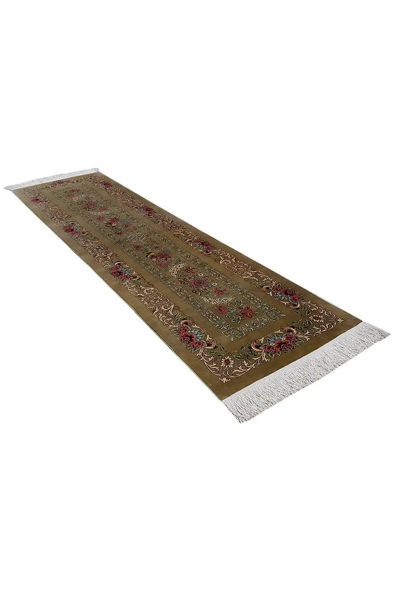 Ghom Seide Teppich - 904736 (195x53cm) - German Carpet Shop