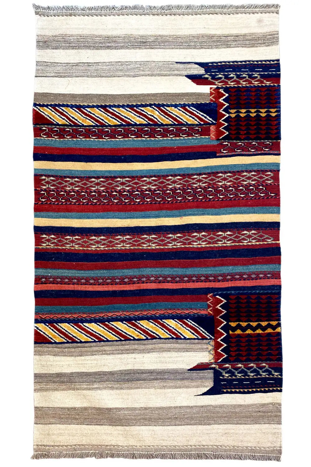Bakhtiari Kelim- 905427 (212x105m) - German Carpet Shop
