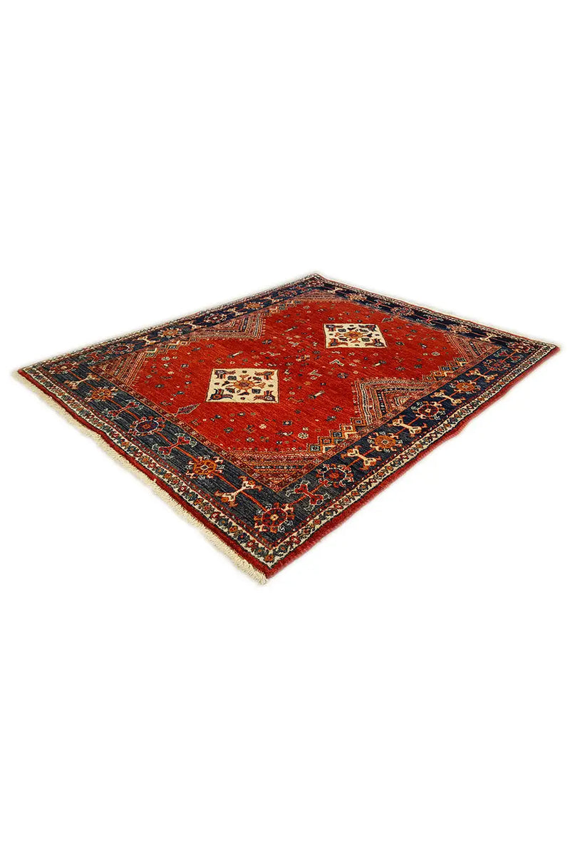 Qashqai Exklusiv 9701447 - (122x102cm) - German Carpet Shop