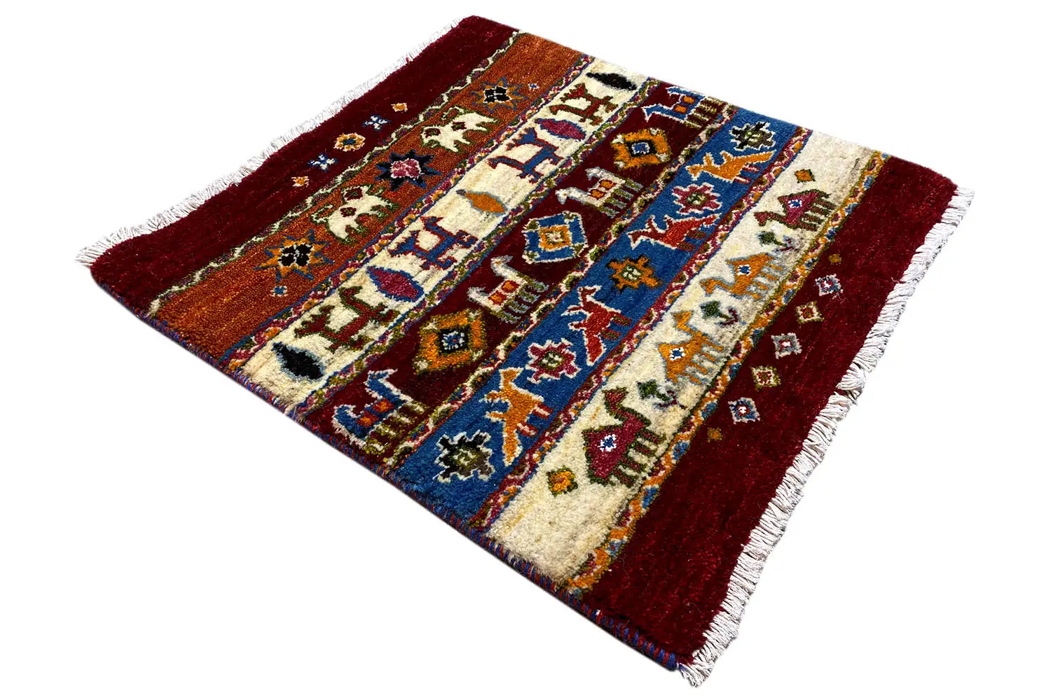 Gabbeh Lori Teppich 61x57cm - German Carpet Shop