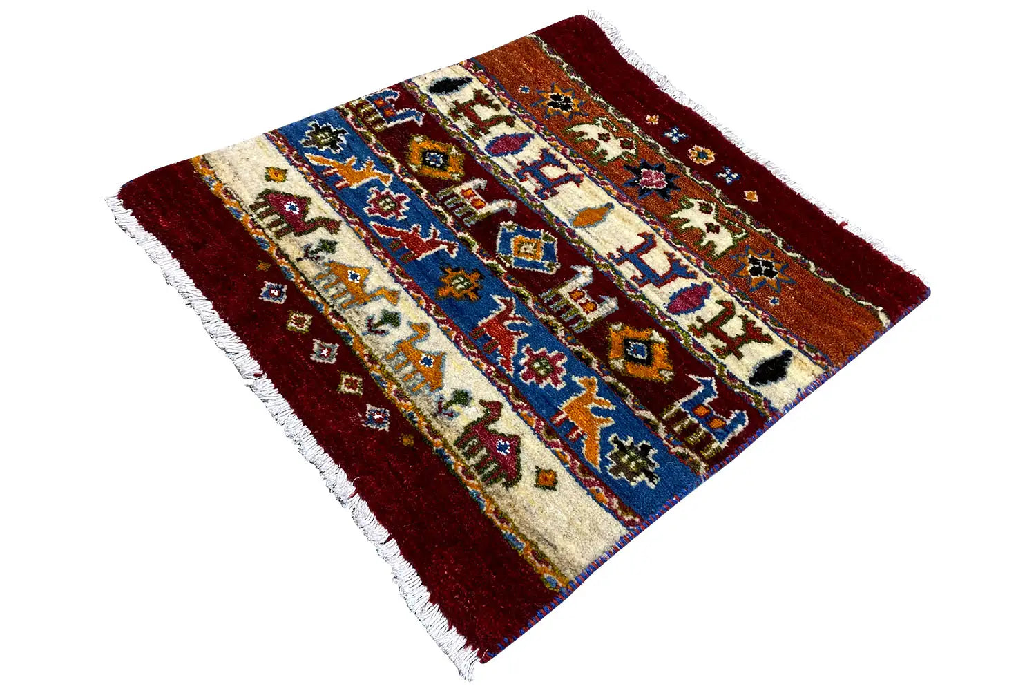 Gabbeh Lori Teppich 61x57cm - German Carpet Shop