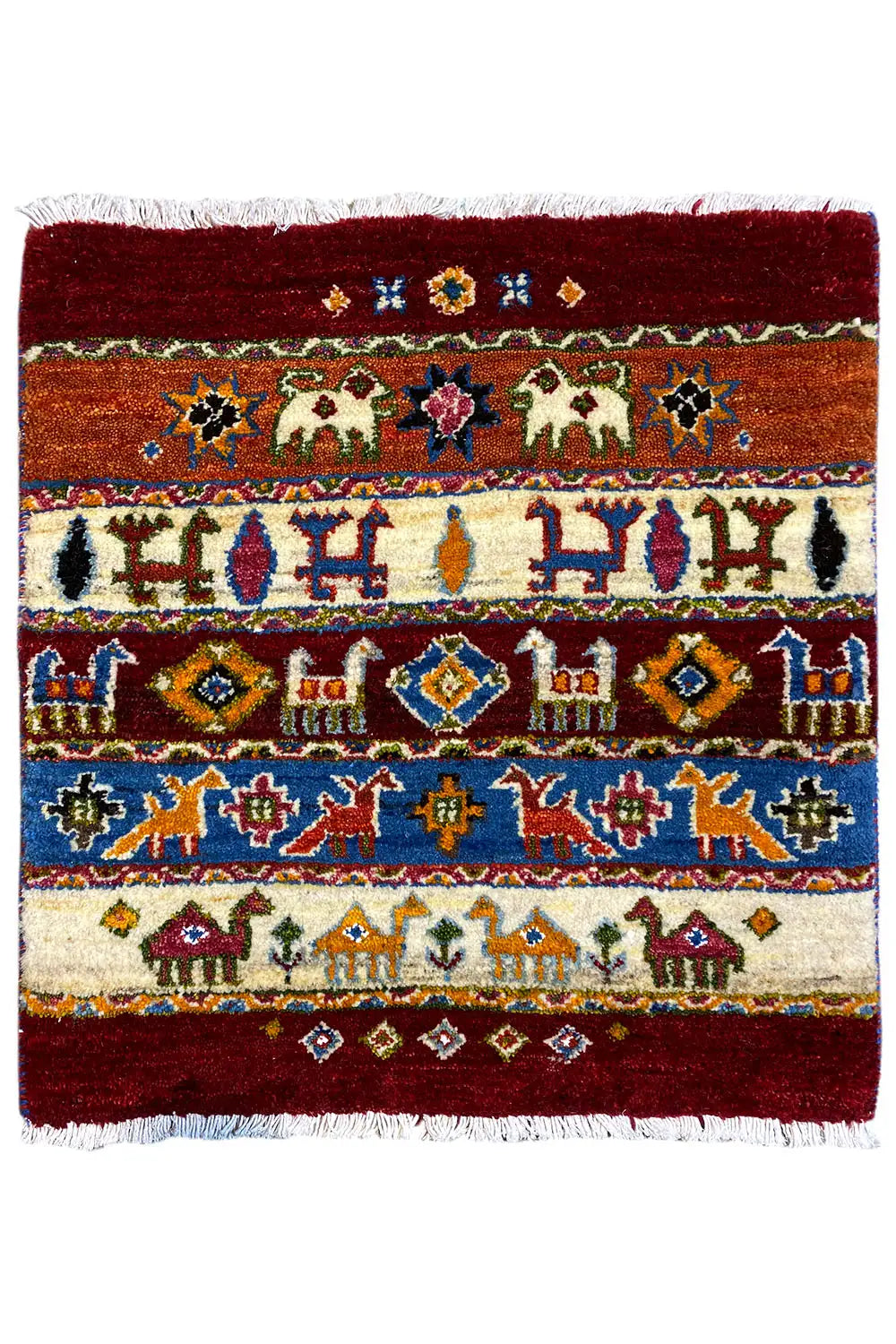 Gabbeh Lori Iran - (61x57cm) - German Carpet Shop