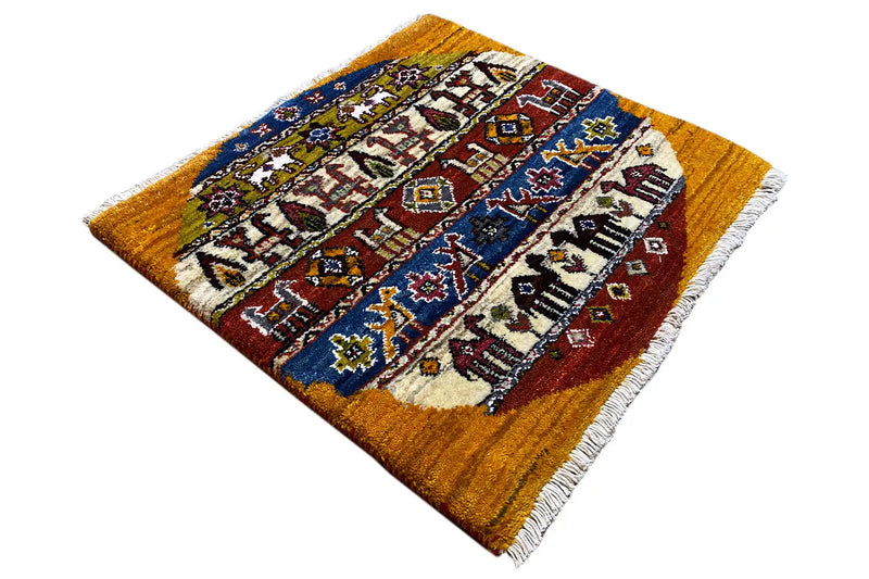 Gabbeh Lori Iran - (58x56cm) - German Carpet Shop