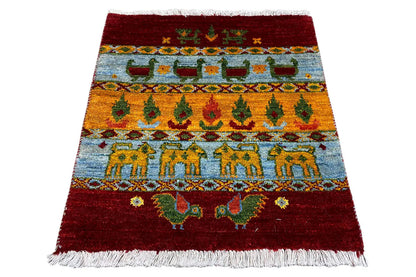 Gabbeh Lori (61x58cm) - German Carpet Shop